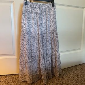Spotted Long Skirt